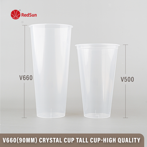V660 CRYSTAL CUP (90MM) PP CUP