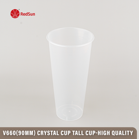 V660 CRYSTAL CUP (90MM) PP CUP