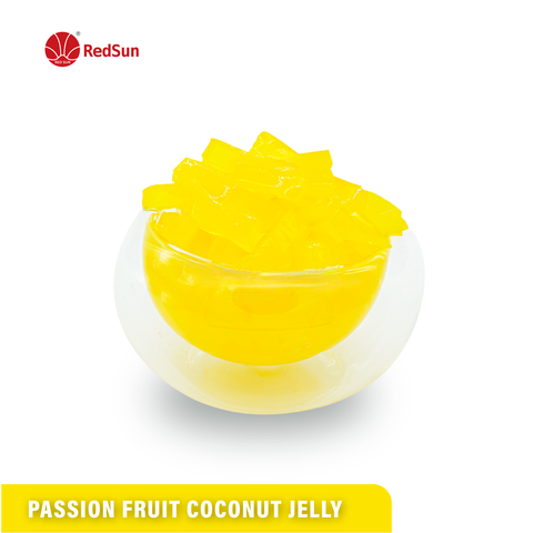 Passion Fruit Coconut Jelly