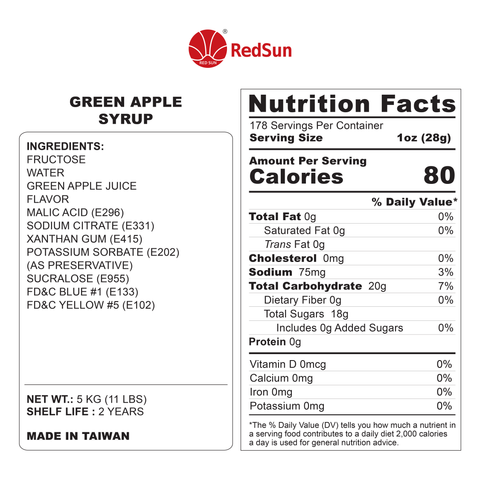Green Apple Syrup