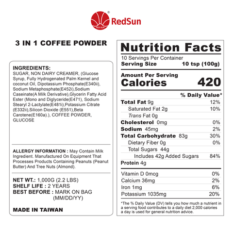 3 in 1 Coffee Powder