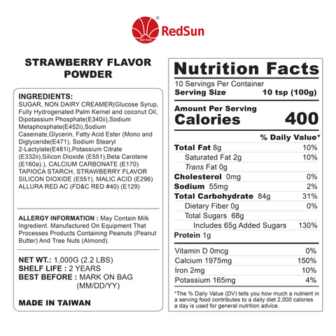 Strawberry Powder