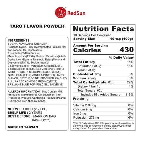 TARO POWDER (DARK VERSION)