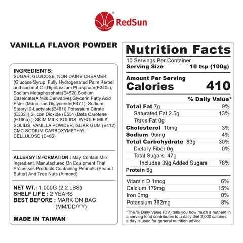Vanilla Powder