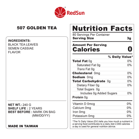 507 GOLDEN TEA LEAVE
