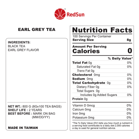 EARY GERY BLACK TEA BAG