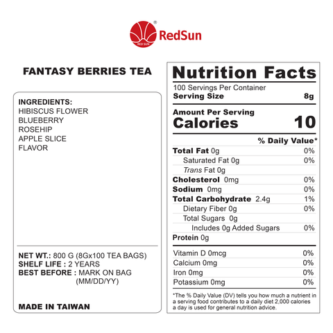 FANTASY BERRIES TEA BAG
