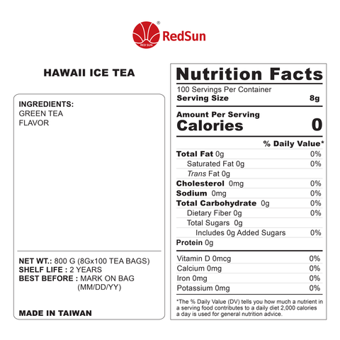 HAWAIIAN ICE TEA BAG