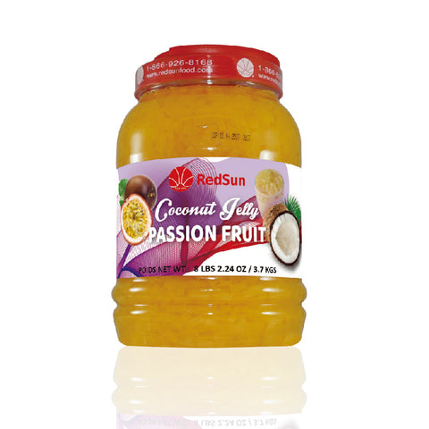 Passion Fruit Coconut Jelly