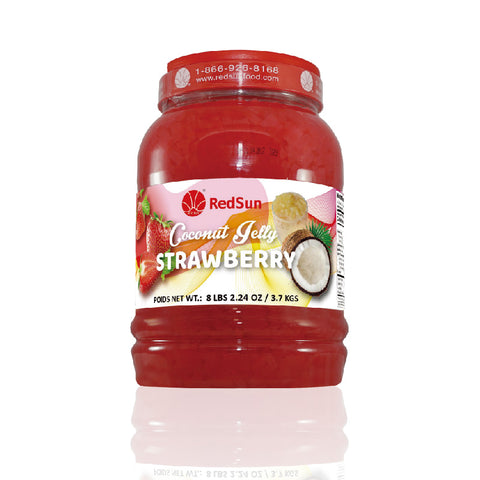 Strawberry Coconut Jelly