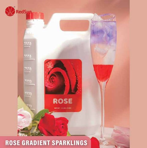 Classic Rose Syrup Drinks