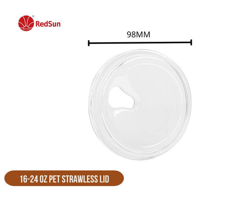 16-24OZ (98MM) PET STRAWLESS LID