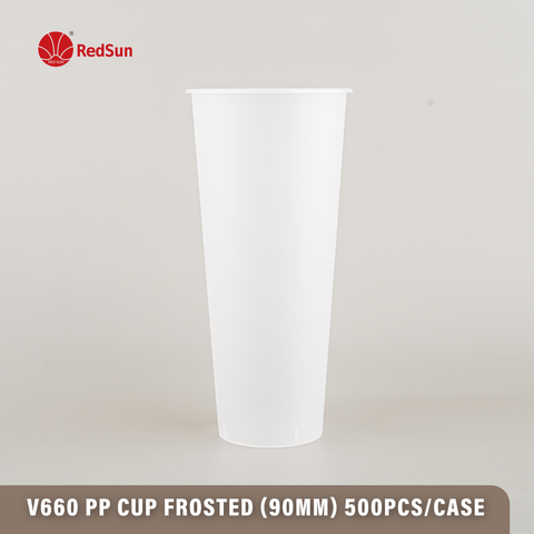 V660 FROSTED CUP (90MM) PP CUP