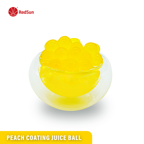 Peach Coating Juice Ball (POPPING)