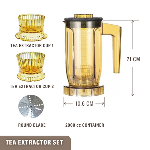 Red Sun _  EJ816 Cut Set Tea Shaker for Tea Blender Machine EJ816