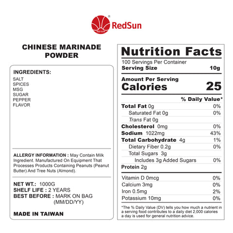 Chinese Marinade Powder