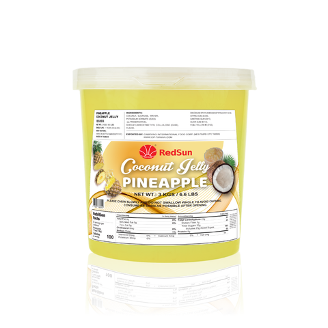 Pineapple Coconut Jelly