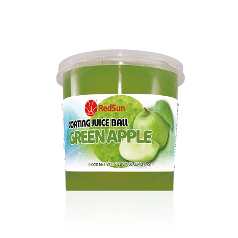 Green Apple Coating Juice Ball (POPPING)