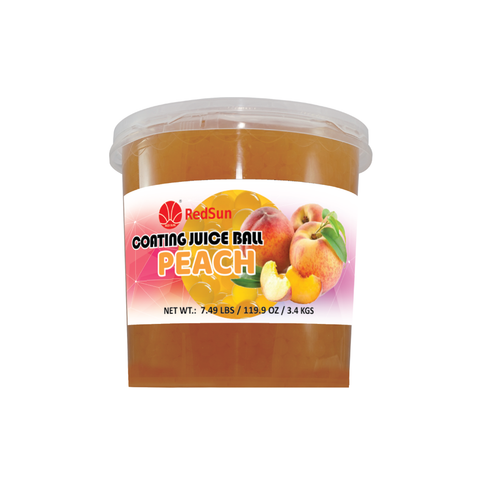 Peach Coating Juice Ball (POPPING)