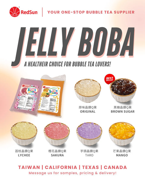 Agar Boba (Crystal Boba) - BRWON SUGAR